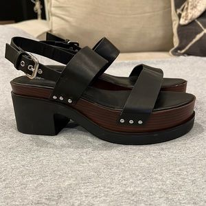 PULL&BEAR Platform Sandals 41 EUR.
